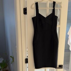 Fashion Nova Black Bandage Dress